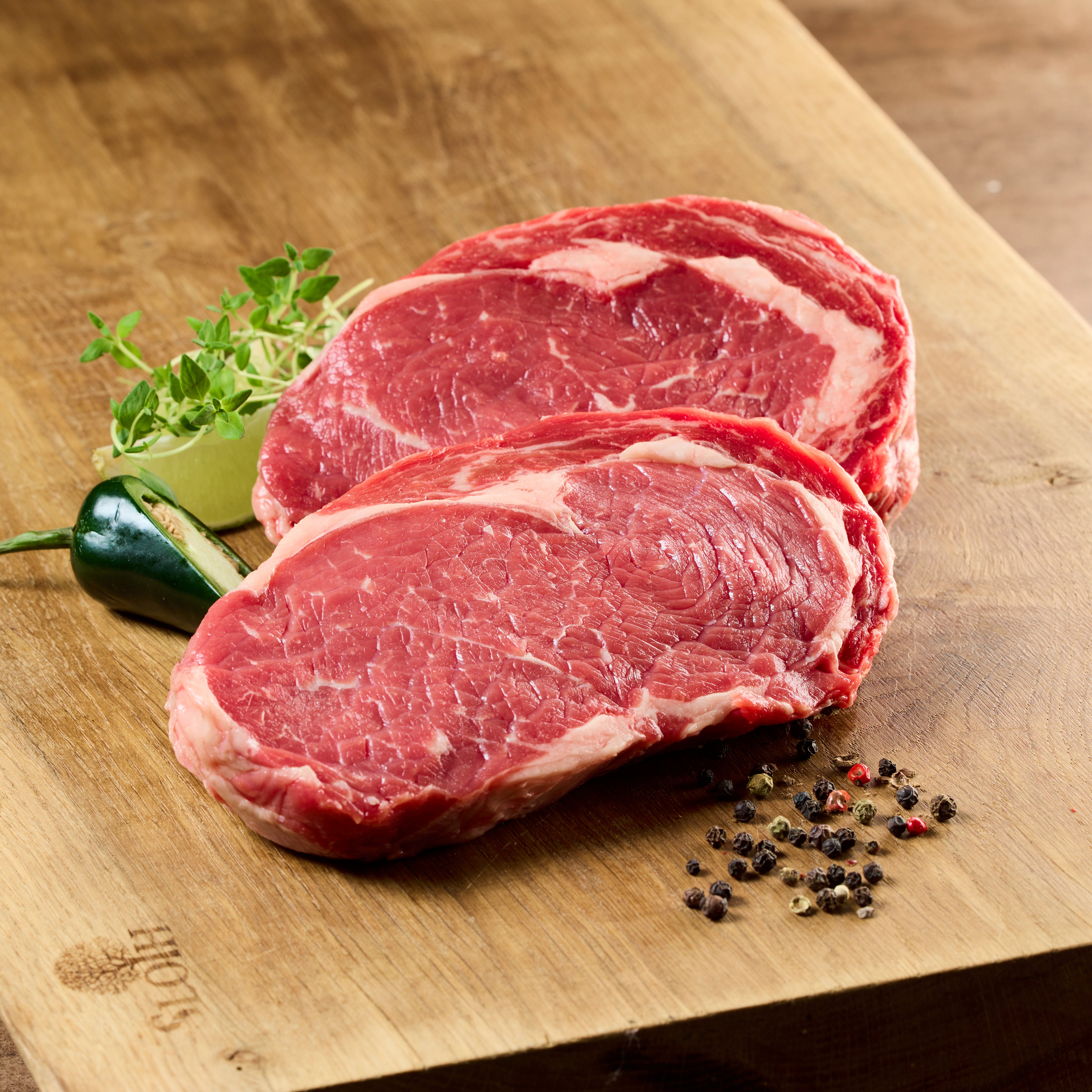 Ribeye Steaks - Black Angus ANB - Kornfodret